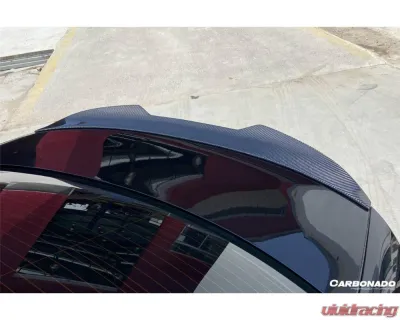 Carbonado Carbon Fiber Trunk Spoiler for BMW M3 G80 2021-2024, MTN Style, DRYCF Material - DRYCFG8X-OD-MTN-TS