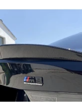 Carbonado Carbon Fiber Trunk Spoiler for BMW M3 G80 2021-2024, MTN Style, DRYCF Material                                     - DRYCFG8X-OD-MTN-TS - Image 10
