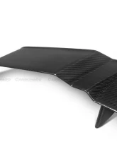 Lamborghini Huracan Carbonado DryCF MSY Style Trunk Spoiler Wing 2015-2025                                     - DRYCFHURACAN-MAN-MSY-W - Image 4
