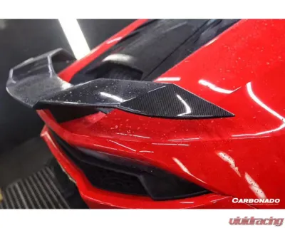Lamborghini Huracan Carbonado DryCF MSY Style Trunk Spoiler Wing 2015-2025 - DRYCFHURACAN-MAN-MSY-W