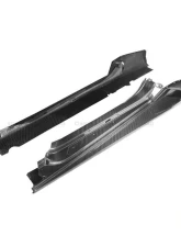 Carbonado DryCF Matte N Style Side Skirts Lamborghini Huracan 2015-2025                                     - MTDRYCFHURACANEVO-OD-N-SS - Image 8
