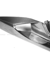 Carbonado DryCF Matte N Style Side Skirts Lamborghini Huracan 2015-2025                                     - MTDRYCFHURACANEVO-OD-N-SS - Image 4