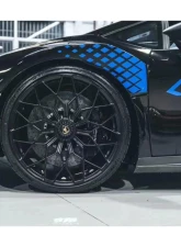 Carbonado DryCF Matte N Style Side Skirts Lamborghini Huracan 2015-2025                                     - MTDRYCFHURACANEVO-OD-N-SS - Image 7