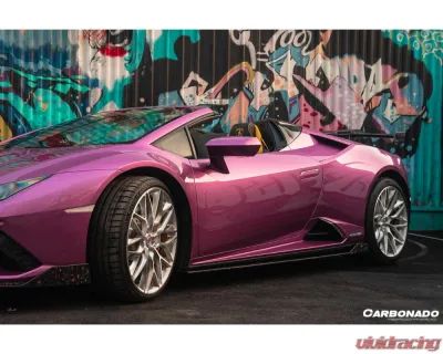 Carbonado DryCF OD Style Side Skirts Lamborghini Huracan EVO 2020-2023 - DRYCFHuracanEVO-0D-SS