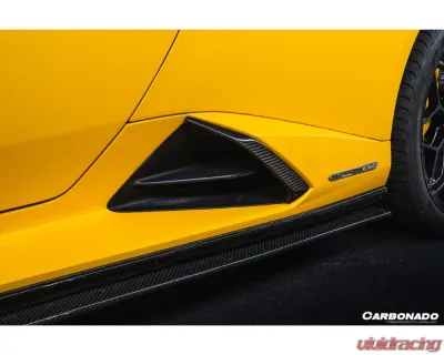 Carbonado DryCF OD Style Side Skirts Lamborghini Huracan EVO 2020-2023 - DRYCFHuracanEVO-0D-SS