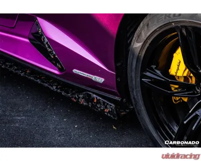 Carbonado DryCF OD Style Side Skirts Lamborghini Huracan EVO 2020-2023 - DRYCFHuracanEVO-0D-SS