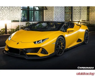 Lamborghini Huracan EVO 2019-2023 Carbonado DryCF OD Style Front Lip, Part No: HuracanEVO-OD-FL - DRYCFHuracanEVO-OD-FL