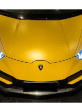 Lamborghini Huracan EVO 2019-2023 Carbonado DryCF OD Style Front Lip, Part No: HuracanEVO-OD-FL                                     - DRYCFHuracanEVO-OD-FL - Image 6