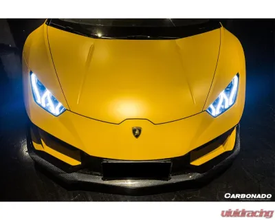 Lamborghini Huracan EVO 2019-2023 Carbonado DryCF OD Style Front Lip, Part No: HuracanEVO-OD-FL - DRYCFHuracanEVO-OD-FL