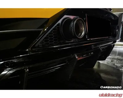 Carbonado DryCF OD Style Rear Diffuser Lamborghini Huracan EVO 2019-2023 - DRYCFHuracanEVO-OD-RD