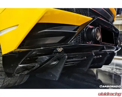 Carbonado DryCF OD Style Rear Diffuser Lamborghini Huracan EVO 2019-2023 - DRYCFHuracanEVO-OD-RD
