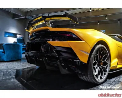 Carbonado DryCF OD Style Rear Diffuser Lamborghini Huracan EVO 2019-2023 - DRYCFHuracanEVO-OD-RD