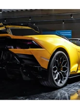Carbonado DryCF OD Style Rear Diffuser Lamborghini Huracan EVO 2019-2023                                     - DRYCFHuracanEVO-OD-RD - Image 9