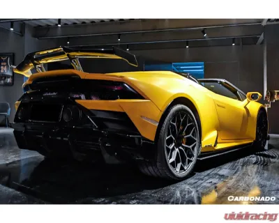 Carbonado DryCF OD Style Rear Diffuser Lamborghini Huracan EVO 2019-2023 - DRYCFHuracanEVO-OD-RD