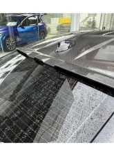 Carbonado Dry Carbon Fiber Roof Spoiler for BMW M4 G82 2021-2025 CL Style                                     - DRYCFM3M4G8XODCSL-RS - Image 8