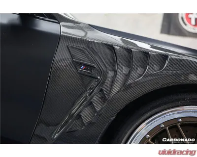 Carbonado Carbon Fiber Fender CSL Style for BMW M3 G80 G81 M4 G82 G83 2021+ - DRYCFM3M4G8XODV-FD