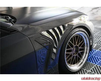Carbonado Carbon Fiber Fender CSL Style for BMW M3 G80 G81 M4 G82 G83 2021+ - DRYCFM3M4G8XODV-FD