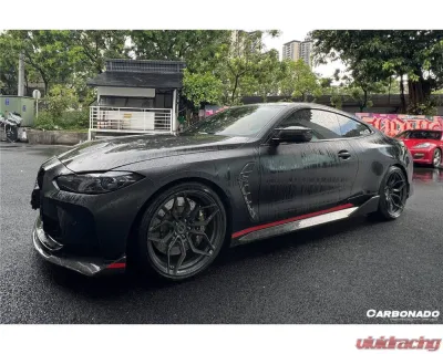 Carbonado DryCF CSL Style Front Lip for BMW M3 G80 G81 M4 G82 G83 2021+ - DRYCFM3MAGBXODCSL-FL