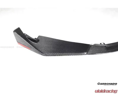 Carbonado DryCF CSL Style Front Lip for BMW M3 G80 G81 M4 G82 G83 2021+ - DRYCFM3MAGBXODCSL-FL