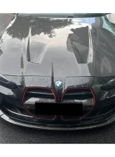 Carbonado DryCF CSL Style Front Lip for BMW M3 G80 G81 M4 G82 G83 2021+                                     - DRYCFM3MAGBXODCSL-FL - Image 9