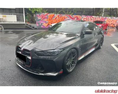 Carbonado DryCF CSL Style Front Lip for BMW M3 G80 G81 M4 G82 G83 2021+ - DRYCFM3MAGBXODCSL-FL