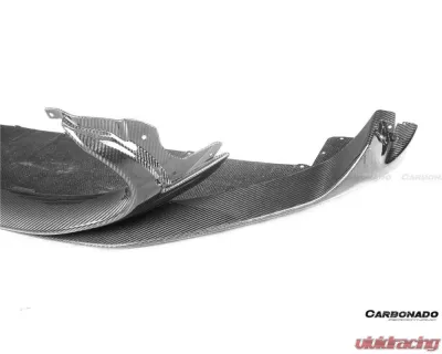 Maserati MC20 Carbonado DryCF Front Lip 2020-2024 OEM Style Part No: MC20-MANOE-FL - DRYCFMC20-MANOE-FL