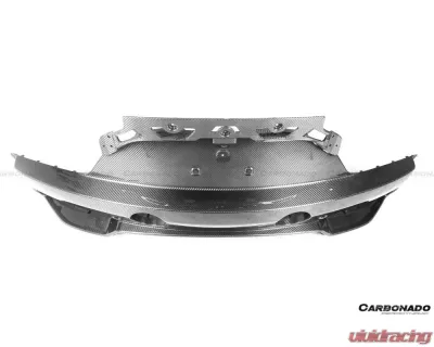 Carbonado DryCF OEM Style Rear Lip Diffuser Maserati MC20 2020-2024 - DRYCFMC20-MANOE-RD