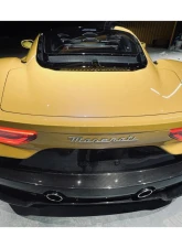 Carbonado DryCF OEM Style Rear Lip Diffuser Maserati MC20 2020-2024                                     - DRYCFMC20-MANOE-RD - Image 15