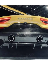 Carbonado DryCF OEM Style Rear Lip Diffuser Maserati MC20 2020-2024                                     - DRYCFMC20-MANOE-RD - Image 16