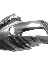 Carbonado DryCF OEM Style Rear Lip Diffuser Maserati MC20 2020-2024                                     - DRYCFMC20-MANOE-RD - Image 5