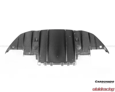 Carbonado DryCF OEM Style Rear Lip Diffuser Maserati MC20 2020-2024 - DRYCFMC20-MANOE-RD