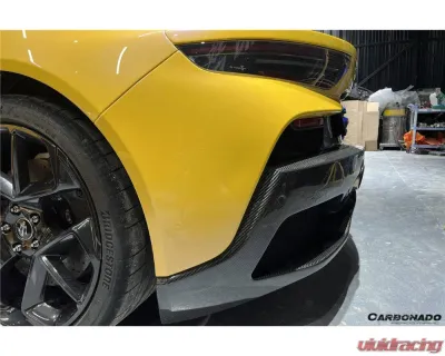 Carbonado DryCF OEM Style Rear Lip Diffuser Maserati MC20 2020-2024 - DRYCFMC20-MANOE-RD