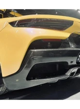 Carbonado DryCF OEM Style Rear Lip Diffuser Maserati MC20 2020-2024                                     - DRYCFMC20-MANOE-RD - Image 10