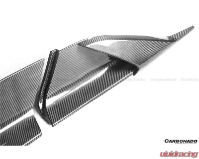 Carbonado DryCF OEM Style Side Skirts Maserati MC20 2020-2024 - DRYCFMC20-MANOE-SS
