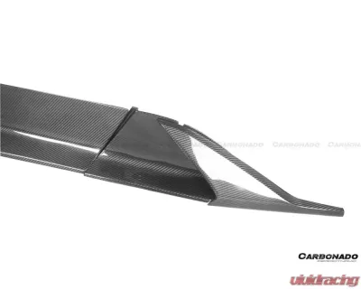 Carbonado DryCF OEM Style Side Skirts Maserati MC20 2020-2024 - DRYCFMC20-MANOE-SS