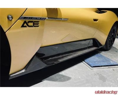 Carbonado DryCF OEM Style Side Skirts Maserati MC20 2020-2024 - DRYCFMC20-MANOE-SS