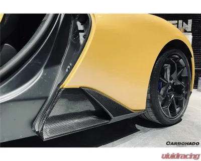 Carbonado DryCF OEM Style Side Skirts Maserati MC20 2020-2024 - DRYCFMC20-MANOE-SS