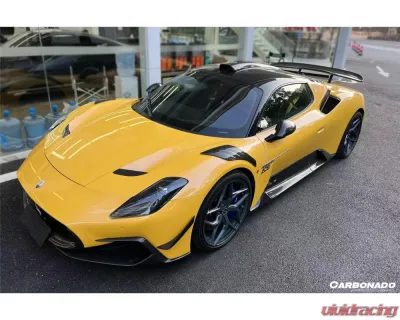 Maserati MC20 Carbonado Dry Carbon Fiber NVT Style Fender Vents 2020-2024 - DRYCFMC20-OD-NVT-FDV