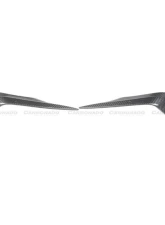 Carbonado Dry Carbon Fiber Front Lip Splitter for Maserati MC20 2020-2024 NVT Style                                     - DRYCFMC20-OD-NVT-FLS - Image 3