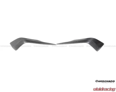 Carbonado Dry Carbon Fiber Front Lip Splitter for Maserati MC20 2020-2024 NVT Style - DRYCFMC20-OD-NVT-FLS