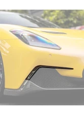 Carbonado Dry Carbon Fiber Front Lip Splitter for Maserati MC20 2020-2024 NVT Style                                     - DRYCFMC20-OD-NVT-FLS - Image 8