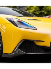 Carbonado Dry Carbon Fiber Front Lip Splitter for Maserati MC20 2020-2024 NVT Style                                     - DRYCFMC20-OD-NVT-FLS - Image 9