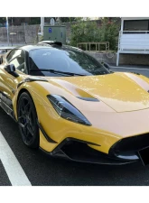 Carbonado Dry Carbon Fiber Front Lip Splitter for Maserati MC20 2020-2024 NVT Style                                     - DRYCFMC20-OD-NVT-FLS - Image 10