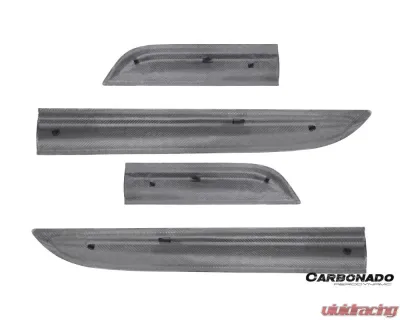 Carbonado DryFGCF GTS Style Door Trims Porsche Macan 2014-2024 - DRYFGCFMacan-KG-GTS-DT