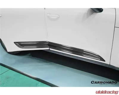 Carbonado DryCF GTS Style Door Trims Porsche Macan 2014-2024 - DRYCFMacan-KG-GTS-DT