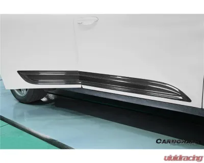 Carbonado DryCF GTS Style Door Trims Porsche Macan 2014-2024 - DRYCFMacan-KG-GTS-DT