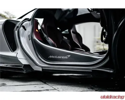 Carbonado DryFGCF WP Style Door Sills McLaren GT 2020-2023 - DRYFGCFMcLarenGT-DS