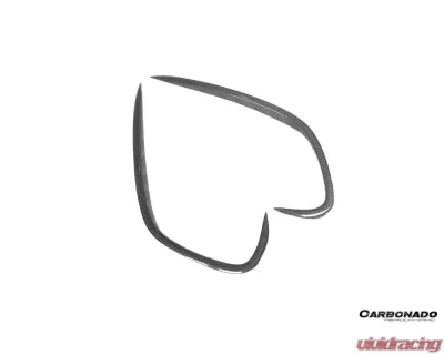 McLaren Carbonado DryCF WP Style Front Bumper Air Vents 2020-2023 McLaren GT - DRYCFMcLarenGT-FBAV