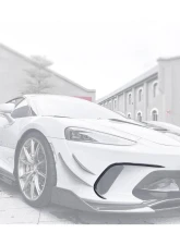 McLaren Carbonado DryCF WP Style Front Bumper Air Vents 2020-2023 McLaren GT                                     - DRYCFMcLarenGT-FBAV - Image 4