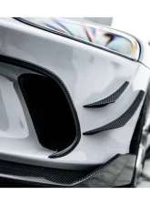 McLaren Carbonado DryCF WP Style Front Bumper Air Vents 2020-2023 McLaren GT                                     - DRYCFMcLarenGT-FBAV - Image 5